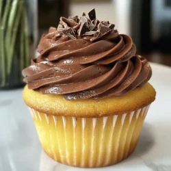 - 1 cup unsalted butter, softened - 3 ½ cups powdered sugar, sifted - ½ cup unsweetened cocoa powder, sifted - 1 teaspoon vanilla extract - 4 tablespoons heavy cream (or milk) - A pinch of salt The right ingredients make the best chocolate buttercream. First, you need unsalted butter. Softened butter mixes easily, creating a light and fluffy base. Powdered sugar gives sweetness and helps with texture. Cocoa powder adds rich chocolate flavor. Vanilla extract brings warmth and depth. Heavy cream or milk helps make the frosting smooth. A pinch of salt balances the sweetness. - Dairy-free butter: You can use coconut oil or vegan butter. These work well for a plant-based frosting. - Alternative sweeteners: If you want a healthier version, consider using agave syrup or honey. Adjust the amount to taste. - Different cocoa powders: Try Dutch-process cocoa for a smoother flavor. You can also use dark cocoa for a richer taste. These substitutions allow you to customize your frosting. Play around and find what you like best. To make perfect chocolate buttercream frosting, you need a few tools: - Large mixing bowl - Electric mixer - Measuring cups and spoons - Sifter - Spatula These tools help you mix well and create a smooth frosting. 1. Mixing butter and sugar: Start with the softened butter. Place it in your large mixing bowl. Use the electric mixer on medium speed. Beat the butter for about 2-3 minutes. It should become light and fluffy. This step is key for a nice texture. 2. Incorporating cocoa and additional ingredients: Gradually add the sifted powdered sugar and cocoa powder. Do this one cup at a time. Mix on low speed until everything is combined. Once combined, increase the speed to medium. Beat for another 2 minutes to aerate the mixture. This adds air and fluffiness. - Achieving the right consistency: Next, add the vanilla extract, heavy cream, and a pinch of salt. Beat on medium speed for another 3-4 minutes. The frosting should be smooth and creamy. If you want it thinner, add more cream one tablespoon at a time. For a firmer frosting, add more powdered sugar. - Tasting and adjusting flavors: Now, taste your frosting. If it needs more sweetness or chocolate flavor, add more powdered sugar or cocoa powder. Mix well. When you are happy with the flavor and texture, your frosting is ready. You can use it to top cakes or cupcakes. For a great look, try a spatula or piping bag. For more detailed steps, check the Full Recipe. To get the best texture in your chocolate buttercream, focus on mixing. Start by beating the softened butter until it’s light and fluffy. This step helps create a nice base. Use an electric mixer on medium speed for about 2-3 minutes. Next, add powdered sugar and cocoa powder slowly. This helps avoid a mess and ensures even mixing. Ingredient temperature also matters. Make sure your butter is at room temperature. Cold butter can lead to lumps. If you need it softer, cut it into smaller pieces. This speeds up the softening process. Sometimes, frosting can turn out grainy. If this happens, you can fix it easily. Mix longer to break down the sugar granules. If that doesn’t work, try adding a little more cream. This helps smooth everything out. Adjusting sweetness is also key. If your frosting is too sweet, add a bit more cocoa powder. This balances the flavor. If you want more sweetness, add more powdered sugar. Always taste as you go! How you apply your frosting matters. If you want a smooth finish, use a spatula to spread it. For a fancy look, use a piping bag. Piping gives a beautiful touch to cupcakes and cakes. Get creative with your decorations! Add chocolate shavings, sprinkles, or even fresh fruit. These small touches make your treats stand out. For more ideas, check out the Full Recipe for inspiration. {{image_2}} You can change the flavor of your chocolate buttercream in fun ways. Adding espresso gives it a mocha taste. Just mix in one tablespoon of espresso powder with your dry ingredients. Infusing with orange or mint adds fresh zest. For orange, use the zest of one orange. For mint, add a few drops of mint extract. Want a different look? You can make a chocolate ganache frosting. Heat equal parts chocolate and cream until smooth. Let it cool for a glossy finish. Another option is to combine chocolate buttercream with cream cheese. This mix gives a tangy twist that pairs well with red velvet or carrot cakes. If you need gluten-free frosting, stick with the basic recipe! All the ingredients are gluten-free. For a vegan chocolate buttercream, replace butter with dairy-free butter. Use almond milk or coconut cream instead of heavy cream. These swaps keep the rich taste while making it plant-based. These variations let you customize your perfect chocolate buttercream. Explore them and find your favorite! For more details, check the Full Recipe. To keep your chocolate buttercream fresh, store it in an airtight container. Place it in the fridge for up to one week. This keeps it cool and safe. If you have a large batch, consider freezing it for longer storage. Just make sure to use a freezer-safe container to avoid freezer burn. You can freeze chocolate buttercream for up to three months. When freezing, scoop the frosting into a container. Leave some space for expansion. Label the container with the date. This helps you track how long it has been in the freezer. When you want to use your frozen frosting, take it out of the freezer. Let it thaw in the fridge overnight. If you're short on time, you can also thaw it at room temperature for about 1-2 hours. After thawing, give it a good mix with a hand mixer. This will help restore its creamy texture. You can spread thawed frosting on cupcakes or cakes. It’s also great for filling cookies or even brownies. If you want to get creative, use it as a dip for fruits or pretzels. The options are endless! Homemade chocolate buttercream lasts about one week in the fridge. In the freezer, it stays good for three months. Always check for freshness before using. If it smells off or has an unusual color, it’s best to toss it. Look for changes in texture or smell. If the frosting seems grainy or has an odd scent, it is time to throw it away. Always trust your senses; they can help you avoid spoiled frosting. For a full recipe of this delightful frosting, check out the Perfect Chocolate Buttercream Frosting recipe. Homemade chocolate buttercream can last up to two weeks in the fridge. Keep it in an airtight container. If you freeze it, it can stay good for up to three months. Make sure to thaw it in the fridge before using. When ready to use, just whip it again to bring back its fluffy texture. Yes, you can! If you want a different flavor, try using melted chocolate instead. Use about 4 ounces of melted chocolate for every half cup of cocoa powder. You can also use carob powder as a cocoa substitute. It gives a unique taste and is a healthy option. Chocolate buttercream is perfect for many treats. Here are a few great ideas: - Chocolate cake: It’s a classic combo. - Vanilla cupcakes: The flavors balance well. - Brownies: Spread the frosting on top for a rich treat. - Cookies: Use it as a filling for sandwich cookies. For more ideas, check out the Full Recipe for perfect chocolate buttercream frosting. You learned how to make delicious chocolate buttercream frosting. From ingredient lists to inventive variations, this guide covered it all. I shared tips to fix common problems and ways to store your frosting properly. Now you have the tools to create a smooth, rich frosting for your treats. Remember, you can adjust flavors to make it your own. Enjoy the process, and let your creativity shine in the kitchen!