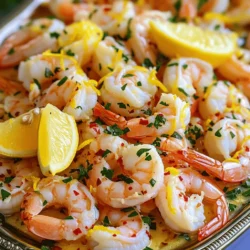Lemon Garlic Butter Shrimp Tasty and Simple Dish