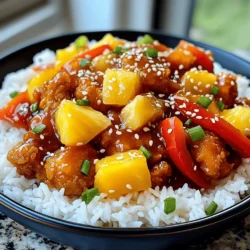 Sweet and Sour Chicken Stir Fry Flavorful Dinner Recipe