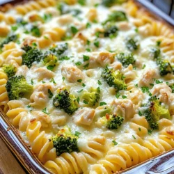 Easy Chicken Alfredo Bake Creamy and Comforting Dish