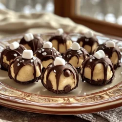 To make chocolate chip cookie dough bites, you need basic ingredients. Here’s a list of what to gather: - 1/2 cup unsalted butter, softened - 1/2 cup brown sugar, packed - 1/4 cup granulated sugar - 1 teaspoon vanilla extract - 1 cup all-purpose flour - 1/4 teaspoon salt - 1/2 cup chocolate chips These ingredients create a sweet and rich dough. The butter gives it a creamy texture. The sugars add sweetness and moisture. The flour binds everything together, making the bites hold their shape. You can customize your cookie dough bites with fun add-ins. Here are some options: - 1/4 cup mini marshmallows - 1/2 cup finely chopped nuts Marshmallows add a chewy texture. Nuts bring a crunch. Feel free to mix and match these add-ins. They make your bites unique and exciting to eat. If you want to make these bites a bit healthier, there are easy swaps. Here are a few ideas: - Use coconut oil instead of butter for a dairy-free option. - Substitute brown sugar with coconut sugar for a lower glycemic index. - Try almond flour instead of all-purpose flour for a gluten-free choice. These changes can help you enjoy cookie dough bites while sticking to your dietary needs. They still taste great and keep the fun alive. For the full recipe, please check the section above. To start, gather your ingredients. You need butter, sugars, vanilla, flour, salt, and chocolate chips. In a bowl, cream the softened butter with brown and granulated sugar. Mix until light and fluffy. This usually takes about two minutes. Next, add the vanilla extract and stir it in well. Gradually add the flour and salt. Mix until a soft dough forms. Finally, gently fold in the chocolate chips. If you want, mix in mini marshmallows or nuts for extra texture. Now it’s time to shape the dough. Take a small amount of dough and roll it into a ball. Aim for about one inch in diameter. Place each ball on a parchment-lined baking sheet. This helps with easy cleanup later. Keep rolling until all the dough is shaped. You should have around 20 bites when you're done. Refrigerate the cookie dough bites for at least 30 minutes. This step firms them up, making them easier to handle. If you like, melt some chocolate for dipping. Once the bites are chilled, dip each one into the melted chocolate. Then, sprinkle a little sea salt on top if you wish. Place the coated bites back on the baking sheet and chill again until the chocolate sets. For the full recipe, check out the complete instructions provided above. When making chocolate chip cookie dough bites, some mistakes can spoil your fun. One common error is not softening the butter. Softened butter mixes well, giving you a smooth dough. If the butter is too hard, it won't blend right. Another mistake is adding too much flour. This can make your bites dry and tough. Stick to the measured amount for the best results. To get the right texture, aim for a creamy and slightly sticky dough. Start by creaming the butter and sugars until fluffy. This adds air, making your bites light. When you add the flour, mix just until combined. Over-mixing can lead to dense bites. If you want a softer dough, let it chill for a bit longer. This helps the flavors meld and makes rolling easier. For a beautiful presentation, arrange the cookie dough bites on a nice platter. You can drizzle melted chocolate around the edges for flair. Top each bite with a sprinkle of sea salt or edible glitter. This adds color and makes them look fancy. You can also use fun liners or cupcake cups to serve them. This little touch makes your treats stand out! For the full recipe, check out Cookie Dough Bliss Bites. {{image_2}} To make vegan chocolate chip cookie dough bites, swap the butter for coconut oil or vegan butter. Use brown sugar and granulated sugar just like in the original recipe. Replace the chocolate chips with dairy-free versions. You can also use a flax egg or applesauce to help bind the dough. This way, you get the same tasty bites without any animal products. For gluten-free chocolate chip cookie dough bites, use gluten-free all-purpose flour. Many brands offer blends that work well for baking. Ensure your chocolate chips are gluten-free too. You can also try almond flour or oat flour for a different texture. These options will keep the flavor rich while being kind to gluten-free diets. You can make these bites even more fun by adding different flavors. Try adding a tablespoon of peanut butter or almond butter for a nutty taste. You can mix in dried fruits like cranberries or raisins for a chewy texture. Want a little crunch? Add some crushed pretzels or toffee bits. Each mix-in gives a unique twist to the classic cookie dough flavor. For the full recipe, check out my detailed guide for all the steps! Store your cookie dough bites in an airtight container. Line the container with parchment paper to keep the bites from sticking. Place a layer of bites, then add another layer of parchment before adding more bites. This method helps keep them fresh and soft. To freeze your cookie dough bites, first chill them in the fridge for about 30 minutes. Once they are firm, transfer the bites to a freezer-safe bag. Remove as much air as possible before sealing. You can freeze them for up to three months without losing flavor. When you're ready to enjoy your frozen cookie dough bites, take them out of the freezer. Place the bites in the fridge for a few hours or overnight. This way, they thaw slowly and stay tasty. You can also let them sit at room temperature for about 30 minutes for a quicker option. For the full recipe, check out the earlier section. Yes, you can eat cookie dough bites raw. They don't contain eggs, making them safe. This is great news for cookie dough lovers. Just remember, the flour should be heat-treated to kill any germs. Chocolate chip cookie dough bites last about a week in the fridge. Store them in an airtight container. If you want them to last longer, freeze them. They stay fresh for about three months in the freezer. You can use almond flour or oat flour as a substitute. Both work well in this recipe. Almond flour adds a nutty taste, while oat flour is great for a soft texture. Just make sure to adjust the amount slightly, as they may absorb moisture differently. For more details, check the Full Recipe. You now have all the tools to create delicious chocolate chip cookie dough bites. We covered the main ingredients, optional add-ins, and healthier substitutes. You learned how to prepare, form, and chill the dough. The tips will help you avoid common mistakes and achieve the right texture. We explored variations for vegan and gluten-free options, plus storage tips for freshness. Remember, these treats are customizable, so get creative! Enjoy making your cookie dough bites and sharing them with others.