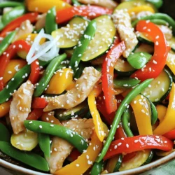 Chicken and Vegetable Stir Fry with Flavor Boosts