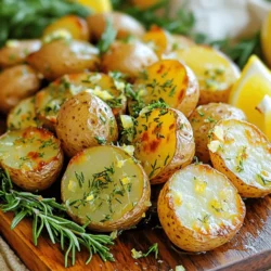 Garlic Herb Roasted Baby Potatoes Simple Delight