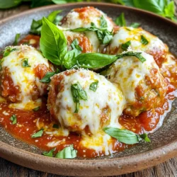 - 1 pound ground chicken - 1/2 cup breadcrumbs - 1/4 cup grated Parmesan cheese - 1/4 cup fresh parsley, chopped - 1 clove garlic, minced - 1 teaspoon Italian seasoning - 1/2 teaspoon salt - 1/4 teaspoon black pepper - 1 cup marinara sauce - 1 cup shredded mozzarella cheese - Fresh basil leaves for garnish You can use gluten-free breadcrumbs if needed. They work just as well. For a lighter dish, try low-fat ground chicken. This will keep your meatballs tasty without extra fat. You can use fresh herbs for a stronger flavor. However, dried herbs are fine too if that's what you have. Fresh herbs add bright flavors to the meatballs. Parsley gives a nice pop and freshness. Cheese plays a big role in keeping the meatballs moist. Parmesan adds a rich taste, while mozzarella makes them gooey and fun to eat. To begin, gather all your ingredients. In a large bowl, mix the ground chicken, breadcrumbs, grated Parmesan cheese, chopped parsley, minced garlic, Italian seasoning, salt, and black pepper. Use your hands to combine everything. You want a nice blend with no dry spots. Next, form the mixture into meatballs. Each meatball should be about 1 inch wide. This recipe makes around 16 meatballs. Now, pour half of the marinara sauce into the bottom of your slow cooker. This will keep the meatballs moist. Carefully place the meatballs on top of the sauce in a single layer. Pour the rest of the marinara sauce over the meatballs. Cover the slow cooker with its lid. Cook on low for about 4 hours. If you are short on time, set it to high for 2 hours. The meatballs should be cooked through and tender when done. During the last 15 minutes, sprinkle the shredded mozzarella cheese on top of the meatballs. This will melt and create a nice cheesy layer. Once the cooking time is up, remove the lid and garnish with fresh basil leaves. This adds a pop of color and freshness. Enjoy your homemade chicken Parmesan meatballs! To keep your meatballs moist, use ground chicken with some fat. Fat adds flavor and helps them stay juicy. Mix the meat gently; over-mixing can make them tough. For the best slow cooker settings, I prefer low heat. Cook on low for four hours. This slow method lets the flavors blend well. If you're short on time, cook on high for two hours. Spaghetti and garlic bread are perfect sides. Serve the meatballs over a bed of spaghetti. This adds a nice touch to the dish. For plating, drizzle extra marinara sauce over the meatballs. Sprinkle more parsley and grated Parmesan on top. This makes the dish look inviting and tasty. Try adding a pinch of red pepper flakes. This gives a nice kick to the meatballs. You can also mix in some fresh herbs like thyme or oregano. To customize the marinara sauce, add garlic or onion for extra flavor. A splash of red wine can deepen the sauce's taste. Experiment with these ideas to create your perfect dish! {{image_2}} You can switch up the meat in this dish. Try ground turkey or beef for different flavors. Each option adds a unique taste to your meatballs. If you want a veggie twist, consider using plant-based meat. Many brands offer great alternatives that taste amazing. The sauce is key to making these meatballs shine. You can use different marinara sauces to find your favorite. Some brands offer spicy or herby options. You can also add veggies to the sauce. Chopped bell peppers or mushrooms can boost the flavor and nutrients. Not everyone has a slow cooker. If you have an Instant Pot, use it! Just adjust the cooking time to suit the method. You can also bake the meatballs in the oven. Place them on a baking sheet with sauce and cheese for a quicker option. Either way, you'll enjoy a tasty meal! To store your cooked meatballs, let them cool first. Place them in an airtight container. This helps keep them fresh. You can store them in the fridge for up to three days. For long-term storage, freezing is a great option. Use a freezer-safe bag or container. Label it with the date. The meatballs can last up to three months in the freezer. You can reheat meatballs using a microwave or an oven. For the microwave, place them on a plate with a splash of marinara sauce. Heat for about one to two minutes. Stir halfway to ensure even heating. If using the oven, preheat it to 350°F. Place the meatballs in a baking dish, cover with foil, and heat for about 15 minutes. This keeps them moist and tasty. In the fridge, cooked meatballs last about three days. In the freezer, they can stay good for up to three months. Always check for signs of spoilage. If the meatballs smell off or have a strange color, it’s best to throw them away. Keeping an eye on these signs helps you enjoy your delicious meals safely. You can cook chicken meatballs on low for 4 hours or on high for 2 hours. The time varies based on your slow cooker. If your slow cooker runs hot, check for doneness sooner. Use a meat thermometer to ensure the meatballs reach 165°F. This way, you know they are safe to eat. Yes, you can make these meatballs ahead of time. Prepare the meatball mixture and form the meatballs. You can store them in the fridge for up to 24 hours before cooking. This saves you time on busy days. For longer storage, freeze the formed meatballs. Just remember to thaw them before cooking. To freeze these meatballs, follow these steps: - Lay the uncooked meatballs on a baking sheet. - Place the sheet in the freezer for about 1 hour. - Once they are firm, transfer the meatballs to a zip-top bag. - Remove as much air as you can before sealing. - Label the bag with the date and type. - Freeze for up to 3 months. This method helps keep them from sticking together. When ready to cook, thaw them in the fridge overnight. You now know the key ingredients to create tasty chicken meatballs in a slow cooker. Use fresh herbs and quality cheese to boost flavor and texture. The step-by-step guide helps you mix, cook, and serve perfectly. Don't forget the tips on storing and reheating to keep them delicious. Feel free to try variations and substitutions that fit your taste. Enjoy making these meal options for yourself or your loved ones, and savor the process of cooking delicious food.