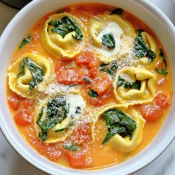 - 1 tablespoon olive oil - 1 small onion, diced - 3 cloves garlic, minced - 1 teaspoon dried oregano - 1 teaspoon dried basil - 1 can (14 oz) crushed tomatoes - 4 cups vegetable broth - 12 oz cheese tortellini (fresh or frozen) - 1 cup heavy cream - 1 cup fresh spinach - Salt and pepper to taste - Grated Parmesan cheese for serving These ingredients create a rich, creamy sauce packed with flavor. The cheese tortellini gives it a delightful texture. You can use fresh or frozen tortellini based on what you have. Fresh spinach adds a nice pop of color and nutrients. - Red pepper flakes for heat - Fresh basil for garnish - Italian sausage for extra protein - A splash of balsamic vinegar for tang Adding red pepper flakes can give your dish a spicy kick. Fresh basil enhances the aroma and taste. Italian sausage offers a meaty option, making this dish heartier. A splash of balsamic vinegar adds depth to the sauce. - Olive oil can be replaced with butter for a richer taste. - Vegetable broth can be swapped for chicken broth if you prefer. - Heavy cream can be replaced with half-and-half for a lighter version. - Spinach can be substituted with kale for a different green. These substitutes allow you to customize the dish based on your pantry. They also help to accommodate dietary needs. Always taste as you go when making substitutions to get the right balance. First, set your Instant Pot to 'Sauté' mode. Add one tablespoon of olive oil. When the oil is hot, add one small diced onion. Cook the onion for 3 to 4 minutes until it turns translucent. Next, stir in three minced garlic cloves. Add one teaspoon of dried oregano and one teaspoon of dried basil. Sauté this mixture for about one minute. You want to smell those lovely herbs! Now it’s time to add more flavors. Pour in one can of crushed tomatoes and four cups of vegetable broth. Stir everything well to combine. Press 'Cancel' to turn off the sauté mode. Then, add twelve ounces of cheese tortellini. Gently stir to make sure the tortellini is submerged. Close the lid tightly. Set the Instant Pot to 'Manual' on high pressure for four minutes. Make sure the valve is in the sealing position. When the timer goes off, perform a quick release. Carefully turn the valve to venting. Keep your hands safe from the steam! Once all steam is gone, open the lid. Stir in one cup of heavy cream and one cup of fresh spinach. Mix until the spinach wilts and the sauce looks creamy. Finally, season with salt and pepper to taste. If you use frozen tortellini, the cooking time remains the same. The Instant Pot will take a bit longer to reach pressure, but the four minutes cook time works perfectly. Just make sure to stir gently before sealing the lid. This ensures the tortellini cooks evenly. Enjoy your creamy tomato tortellini! To create a rich, creamy sauce, you need to add heavy cream at the right time. Stir it in after cooking the tortellini. This keeps it smooth and avoids curdling. Use fresh spinach for vibrant color and taste. It wilts nicely into the dish. You can also mix in some grated Parmesan cheese for extra flavor. This makes the sauce even creamier! One common mistake is overcooking the tortellini. They only need 4 minutes under pressure. If you cook them too long, they can turn mushy. Another mistake is not using enough salt. Taste the dish before serving. Adjust salt and pepper to make the flavors pop. Lastly, don’t forget to release the pressure carefully. Use a kitchen towel to avoid steam burns. If you like it spicy, add a pinch of red pepper flakes. You can mix this in with the garlic and herbs. For a milder dish, skip the red pepper. If you want a touch of sweetness, add a teaspoon of sugar. This balances out the acidity from the tomatoes. Adjust the spice level based on your taste, and enjoy! {{image_2}} You can boost this dish with protein. Adding chicken or sausage makes it heartier. For chicken, use bite-sized pieces. Sauté them in the pot before adding other ingredients. Cook until they are no longer pink. For sausage, slice it and brown it in the pot first. This adds great flavor to the sauce. You can also use cooked shrimp for a seafood twist. Just add them in at the end, so they don’t overcook. This recipe is easy to adapt for vegetarians and vegans. To make it vegetarian, just skip the meat and use vegetable broth. For a vegan option, replace the heavy cream with coconut milk or cashew cream. You can also use vegan cheese tortellini. This keeps the dish creamy and delicious without dairy. Don’t forget to check the labels on the tortellini to ensure they are vegan. You can change up the flavors by using different herbs and spices. Try adding fresh basil or parsley for a burst of freshness. A pinch of red pepper flakes gives it a nice kick. You can also use thyme or rosemary for a different taste. Experiment with garlic powder or onion powder for depth. The fun is in trying new things, so don’t be afraid to mix it up! To store your creamy tomato tortellini, let it cool first. Then, place it in an airtight container. Make sure to seal it well. You can keep it in the fridge for up to 3 days. When ready to eat, check for any changes in smell or texture. If it looks or smells off, throw it out. If you want to freeze your tortellini, it's best to do this right away. Place it in a freezer-safe container or bag. Make sure to remove as much air as possible. Your tortellini can last in the freezer for about 2 months. When you're ready to eat, thaw it in the fridge overnight before reheating. To reheat your tortellini, use a pot on the stove for even heat. Add a splash of broth or water to keep it creamy. Heat it over medium-low heat, stirring often. You can also use the microwave, but be careful not to overcook it. Heat in short bursts, stirring in between. This way, you ensure a tasty meal again! Yes, you can use non-dairy options. For the heavy cream, try coconut cream or cashew cream. They add a rich taste. Use almond milk or oat milk for a lighter option. Just remember, these choices may change the flavor a bit. Store tortellini in an airtight container. If you have leftovers, keep them in the fridge. They last about three days. For longer storage, freeze them in a single layer. Once frozen, move them to a freezer bag. This keeps them fresh for up to three months. To make this in a slow cooker, start by sautéing the onion and garlic in a pan. Then, add them to the slow cooker with the other ingredients. Set it to cook on low for 6-8 hours or high for 3-4 hours. Stir in the heavy cream and spinach just before serving. This blog post covers easy steps to make a tasty tortellini dish in the Instant Pot. We went over the main ingredients and how to cook them. I shared tips for a creamy sauce and how to avoid common mistakes. You learned about protein options and how to store leftovers. Now, you can enjoy making your tortellini just the way you like it. Experiment with flavors and enjoy delicious meals!