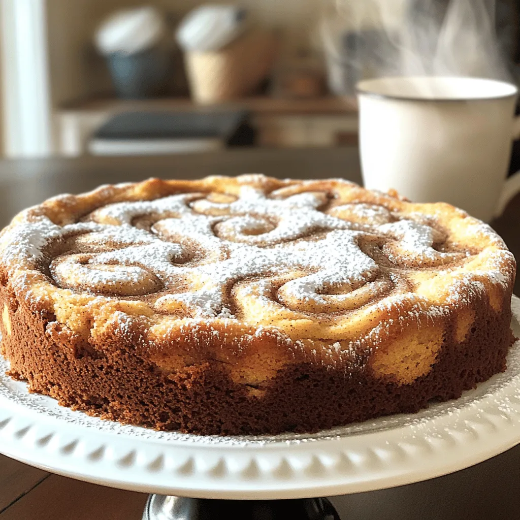 - 1 cup unsalted butter (2 sticks) - 1 ½ cups granulated sugar - 2 large eggs - 1 teaspoon vanilla extract - 2 cups all-purpose flour - 1 tablespoon baking powder - ½ teaspoon salt - 1 cup whole milk - 1 tablespoon cinnamon - ¼ cup brown sugar Unsalted butter alternatives If you need a substitute for unsalted butter, you can use salted butter. Just reduce the salt in your recipe slightly. You can also try coconut oil or avocado oil for a dairy-free option. Egg replacements for vegan options For a vegan version, you can use flax eggs. Mix 1 tablespoon of ground flaxseed with 2.5 tablespoons of water. Let it sit for 5 minutes to thicken. This mix works well in baked goods. Dairy-free milk options You can replace whole milk with almond milk, soy milk, or oat milk. These alternatives keep the cake moist and still taste great. To start, melt the butter in a medium saucepan over medium heat. Stir it often. The key is to watch it closely. You want it to turn a lovely golden brown. This takes about 5 to 7 minutes. The scent will be nutty and rich when it's ready. Once it reaches this point, remove it from the heat. Let it cool for a few minutes before using. Cooling helps prevent the eggs from cooking when added. In a large mixing bowl, add the brown butter and granulated sugar. Mix them until they blend well. Next, crack in the eggs, one at a time. Stir well after each egg. Then, add the vanilla extract. In another bowl, whisk together the flour, baking powder, and salt. Gradually add this dry mix to the wet mix. Be sure to alternate with the milk. Start and end with the flour. This method makes the cake fluffier. Mix just until everything combines; do not overmix. Now that the batter is ready, it’s time to assemble the cake. Pour half of the batter into your greased pan. Spread it evenly across the bottom. Take the cinnamon and brown sugar mixture and sprinkle half over the batter. Now, pour the rest of the batter on top. Finish by adding the remaining cinnamon sugar mixture. To create a marbled effect, use a knife to swirl through the batter gently. This gives a beautiful look to your finished cake. Preheat your oven to 350°F (175°C) before baking. Place the cake in the oven for 30 to 35 minutes. To check if it's done, insert a toothpick in the center. If it comes out clean, your cake is ready. After baking, let the cake cool in the pan for about 15 minutes. This cooling time helps set the texture. Once cooled, slice and serve your delicious coffee cake. If you want to make a smaller batch, you can easily adjust the recipe. To do this, cut the ingredients in half. This works great for a smaller family or when you want less cake. Use a smaller baking dish, like an 8x8-inch pan. This will help the cake bake evenly. You can add more flavors to your cake! Here are some fun ideas: - Nuts: Chopped walnuts or pecans add a nice crunch. - Chocolate Chips: Semi-sweet or dark chocolate chips bring a sweet touch. To keep your coffee cake moist, avoid overmixing the batter. Mix just until combined. Adding a bit more milk can help, too. This keeps every slice soft and delicious. A beautiful cake is always a treat! Dust your coffee cake with powdered sugar before serving. This gives it a nice look. You can also serve it warm with a cup of coffee. The warm cake and hot coffee make the perfect pair, enhancing the flavors of both. Enjoy your coffee cake delight! {{image_2}} You can switch up the flavors in this coffee cake. For a fall treat, try pumpkin spice cinnamon coffee cake. Just add pumpkin puree and your favorite spices, like nutmeg and ginger, to the batter. This twist adds warmth and comfort to your coffee break. Another fun option is chocolate chip brown butter coffee cake. Mix in a cup of chocolate chips into the batter for a rich, sweet touch. The melted brown butter with chocolate creates a deep flavor that you’ll crave. Need to make this cake fit your diet? You can go gluten-free by using almond or coconut flour. These flours give a nice texture and keep the cake moist. Just remember, you might need to adjust the liquid a bit. If you want a vegan version, swap the eggs for ground flaxseed or applesauce. Use plant-based milk instead of whole milk. The cake will still be fluffy and delicious, making it perfect for everyone. Change the cake with the seasons! For holidays, add holiday spices like allspice or cardamom to the batter. This gives a festive touch that’s great for family gatherings. In the summer, top the cake with fresh fruit. Berries or sliced peaches add brightness and flavor. This lightens the cake while adding a pop of color, making it perfect for summer brunches. After you enjoy your brown butter cinnamon sugar coffee cake, store any leftovers properly. You can keep it at room temperature for up to two days. Just wrap it in plastic wrap or place it in an airtight container. This helps keep it fresh and moist. If you want to keep it longer, the fridge is a good option. In the fridge, it will stay good for up to a week. Use a glass or plastic container with a lid for the best results. Freezing your coffee cake is a great way to save it for later. To freeze, first let the cake cool completely. Then, slice it into pieces. Wrap each piece tightly in plastic wrap. After that, place the wrapped pieces in a freezer bag. Be sure to remove as much air as possible from the bag. This helps prevent freezer burn. Your cake can last in the freezer for up to three months. When you’re ready to enjoy it again, take a piece out and let it thaw. The best way to thaw is in the fridge overnight. If you want to enjoy it warm, you can heat it in the oven at a low temperature. This will help keep the texture nice and soft. To check if the coffee cake is done, use a toothpick. Insert it into the center of the cake. If it comes out clean, the cake is ready. If there are any wet crumbs, bake it a bit longer. This method helps ensure a perfect bake every time. Yes, you can make this coffee cake ahead. Bake it, then let it cool completely. Store it in an airtight container. It will stay fresh for about three days at room temperature. You can also freeze it for up to three months. Just wrap it tightly in plastic wrap. Thaw it in the fridge before serving. This coffee cake pairs well with many drinks and sides. Try serving it with freshly brewed coffee or tea. For a sweeter touch, add whipped cream or vanilla ice cream. You can also enjoy it with fresh fruit, like berries or sliced apples. These options will enhance the flavors and make your meal special. This blog post covered everything you need for a delicious brown butter coffee cake. We discussed ingredients, substitutions, and detailed steps for success. I shared tips to enhance flavor and presentation, along with variations to keep it exciting. Remember, you can customize this cake to match your taste and needs. With proper storage, enjoy it fresh or as a treat later. Enjoy your baking journey, and let each slice be a delightful experience!