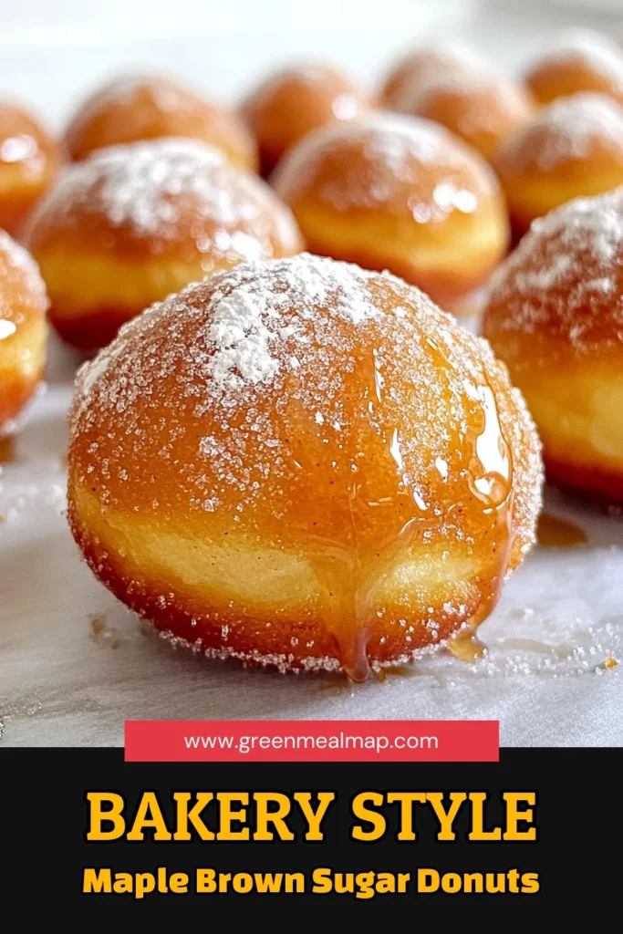 Indulge in homemade Bakery-Style Maple Brown Sugar Donut Holes that are irresistibly soft and delicious! With simple ingredients like brown sugar and maple syrup, these treats are perfect for any occasion. Follow our easy step-by-step instructions to create these golden-brown delights that your family will love. Ready to sweeten your day? Click through for the full recipe and get frying today! #DonutHoles #BakingRecipes #MapleSyrup #SweetTreats
