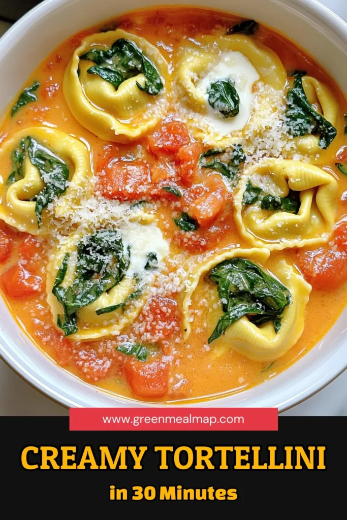 Craving a delicious meal in no time? Try this Instant Pot Creamy Tomato Tortellini recipe! It combines vibrant flavors and creamy richness, all in under 30 minutes. With just a few simple ingredients like cheese tortellini, crushed tomatoes, and fresh spinach, you'll have a comforting dish that's perfect for any night of the week. Click to explore the recipe and bring warmth to your dinner table today!