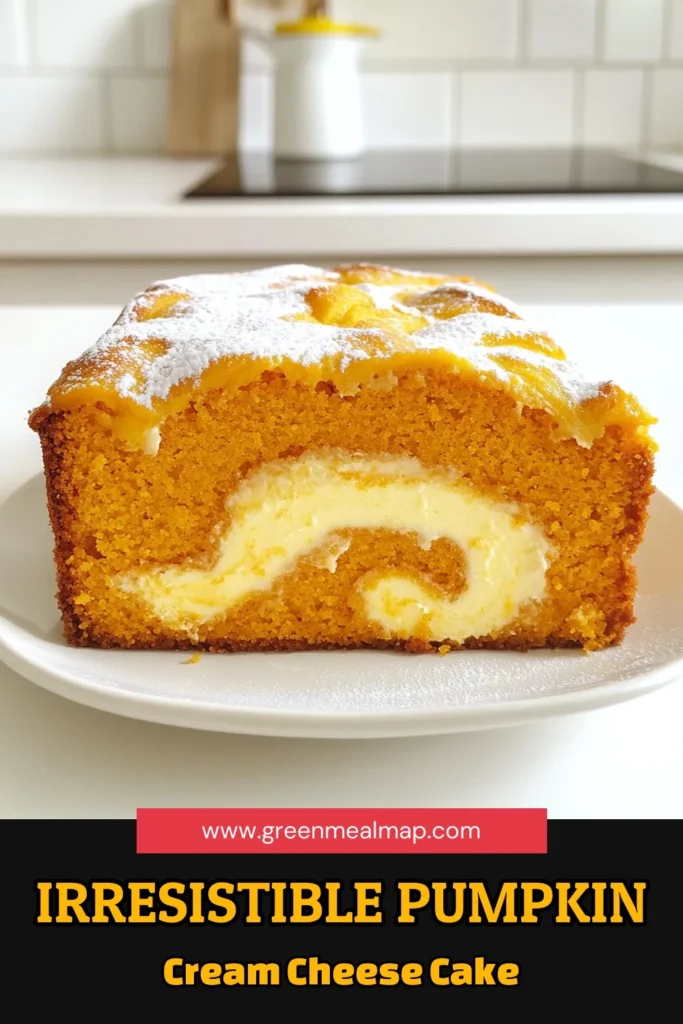 Indulge in the flavors of fall with this Pumpkin Cream Cheese Swirl Pound Cake recipe! Moist and delicious, it features a delightful pumpkin base swirled with creamy, rich cream cheese. Perfect for cozy gatherings or a sweet treat any time, this cake is sure to impress. Click through now to get the full recipe and baking tips! #PumpkinPoundCake #FallBaking #PumpkinSpice #DessertRecipes