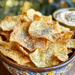 - Everything bagels - Olive oil - Garlic powder - Onion powder - Sesame seeds - Poppy seeds - Coarse sea salt - Try different types of bagels, like plain or whole wheat. - Use avocado oil or melted butter if you need an olive oil substitute. - Get creative with extra seasonings like smoked paprika or Italian herbs. These ingredients make a tasty, crunchy snack. Everything bagels offer a great base. The oils and seasonings elevate the flavor. You can easily swap some ingredients for what you have at home. Preheating your air fryer is key. It helps cook the chips evenly. Set the air fryer to 350°F (175°C) for 3-5 minutes. This small step makes a big difference in crunch. Slice your everything bagels thinly. Aim for about 1/4 inch thick. This helps them crisp up nicely. Place the slices in a large bowl. Drizzle 2 tablespoons of olive oil over them. Toss gently to coat each slice. Make sure every piece gets some oil. Time to create the spice mix! In a small bowl, combine: - 1 teaspoon garlic powder - 1 teaspoon onion powder - 1 teaspoon sesame seeds - 1 teaspoon poppy seeds - 1 teaspoon coarse sea salt Mix these well. Sprinkle the blend over the oiled bagel slices. Toss again until every slice is coated. This adds flavor and crunch. Arrange the bagel slices in a single layer in the air fryer basket. Don’t overcrowd them. You may need to cook in batches. Air fry for 5-7 minutes. Shake the basket halfway through cooking. This helps them cook evenly. Look for a golden brown color for the best texture. Once cooked, remove the chips and let them cool on a wire rack. This keeps them crunchy. Serve the chips in a decorative bowl. Pair them with a creamy dip, like hummus or a spinach yogurt dip. Enjoy your crunchy snack! To get your bagel chips just right, adjust the cooking time based on your taste. If you like them extra crispy, add a few more minutes. Keep an eye on them as they cook. Check for doneness by looking for a golden brown color. You want them crunchy but not burned. After you enjoy your chips, store any leftovers in a good container. Use an airtight container to keep them fresh. Avoid letting air in, as this can make them soggy. For best results, keep them at room temperature. These bagel chips shine when paired with tasty dips. Try serving them with creamy hummus or a spinach yogurt dip. You can also get creative by using them in a charcuterie board. They add a nice crunch and flavor that everyone will love. {{image_2}} You can mix up the flavor of your bagel chips. For sweet bagel chips, try adding cinnamon sugar. Just mix 2 tablespoons of sugar with 1 teaspoon of cinnamon. Sprinkle it over the bagel slices after the olive oil. This gives you a sweet twist that is perfect for snacking. If you like heat, consider a spicy version. Just add a pinch of cayenne or paprika to your spice mix. This will make your chips pop with flavor. Adjust the amount based on your spice level. Enjoy the kick with every crunchy bite! Making your own bagels can be fun and rewarding! Fresh bagels taste better and offer a chance to customize. You can control the ingredients and flavors. This makes each bagel unique to you. When using homemade bagels, you might need to adjust cooking times. Fresh bagels can be thicker, so slice them thinner for the best crunch. You can also tweak the seasoning to match your taste. Keep the spices you love and add your own twist! If you don’t have an air fryer, you can bake these chips in the oven. Preheat your oven to 350°F (175°C). Arrange the bagel slices on a baking sheet in a single layer. Bake for about 10-12 minutes. Be sure to flip them halfway for even cooking. Air fryer chips usually cook faster and get crispier. The oven can take longer but still gives tasty results. Both methods create a delicious snack, so choose what works for you! To keep your Air Fryer Everything Bagel Chips fresh, store them at room temperature. If you put them in the fridge, they may lose their crispness. Use an airtight container to keep air out. This helps maintain their crunch. Make sure the container is clean and dry before using it. If you have a lot of chips, consider separating them in smaller containers. This way, you open only what you need. If you need to save some bagel chips for later, freezing is a good option. To freeze leftovers, let the chips cool completely first. Then, place them in a freezer-safe bag or container. Remove as much air as you can to prevent freezer burn. When you want to eat them, take out how many you need. To thaw, simply leave them at room temperature for 30 minutes. For extra crunch, pop them back in the air fryer for a few minutes. This will help them crisp up again. Air Fryer Everything Bagel Chips can last about a week when stored properly. Keep them in an airtight container at room temperature. If they lose their crunch, they may be stale. Signs of spoilage include a soft texture or off smell. Yes, you can use any bagel type you like. Try plain, sesame, or onion bagels for unique flavors. Each type will give a different taste and texture. Just make sure they are fresh for the best results. These chips pair well with many dips. Hummus is a classic choice. Spinach yogurt dip adds creaminess and flavor. You can also try guacamole or a simple herb dip. Here are two easy recipes: - Creamy Hummus: Blend 1 can of chickpeas, 2 tablespoons tahini, juice of 1 lemon, and 1 garlic clove with salt to taste. - Spinach Yogurt Dip: Mix 1 cup of Greek yogurt, 1 cup of cooked spinach, 1 teaspoon garlic powder, and salt to taste. Yes, you can make bagel chips in the oven. Preheat the oven to 350°F (175°C). Place the seasoned bagel slices on a baking sheet lined with parchment paper. Bake for about 10-15 minutes, flipping halfway, until crispy and golden. The air fryer gives a faster cook, but the oven works well too. You learned how to make tasty Everything Bagel Chips using an air fryer. We covered the ingredients, steps, and tips for the best results. You can even explore different flavors and serving ideas. With the right tricks, your chips will be crispy and delicious. Remember, the key is to slice thin and season well. Enjoy making these snacks that are perfect for sharing or dipping. Keep experimenting with flavors, and you'll never run out of ideas!