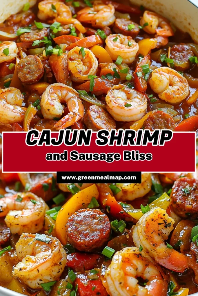 Get ready to spice up your dinner with this easy shrimp and sausage dish! This Spicy Cajun shrimp recipe combines juicy shrimp and flavorful Cajun sausage in a one-pan Cajun shrimp skillet that's perfect for weeknight meals. With simple ingredients and quick prep, this Cajun shrimp and sausage dinner will be a hit. Try it tonight and save this recipe for later! #CajunShrimp #ShrimpAndSausage #OnePanMeal #EasyDinnerIdeas