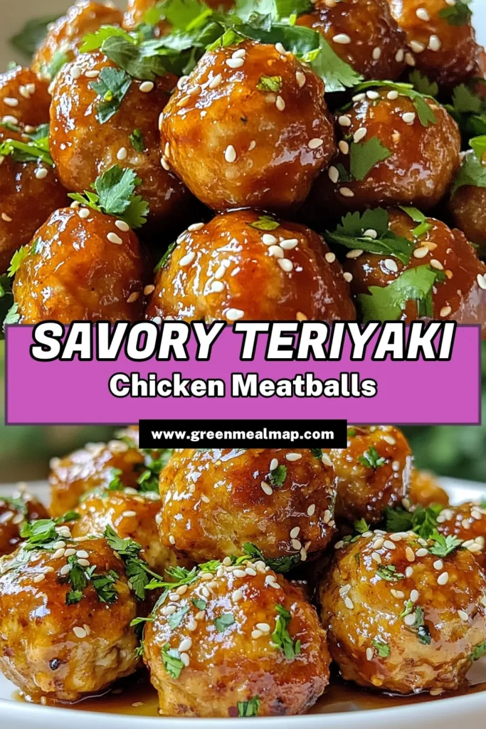 Looking for a delicious and easy teriyaki recipe? Try these teriyaki chicken meatballs! Made with ground chicken, breadcrumbs, and packed with flavor, this baked meatballs recipe is a hit for any meal. Perfect for family dinners or meal prep, these Asian-inspired meatballs are sure to impress. Get ready to savor the taste and make your dinner unforgettable! Don't forget to save this recipe! #teriyachickenmeatballs #easytakierecipe #bakedmeatballs #asianinspiredmeatballs