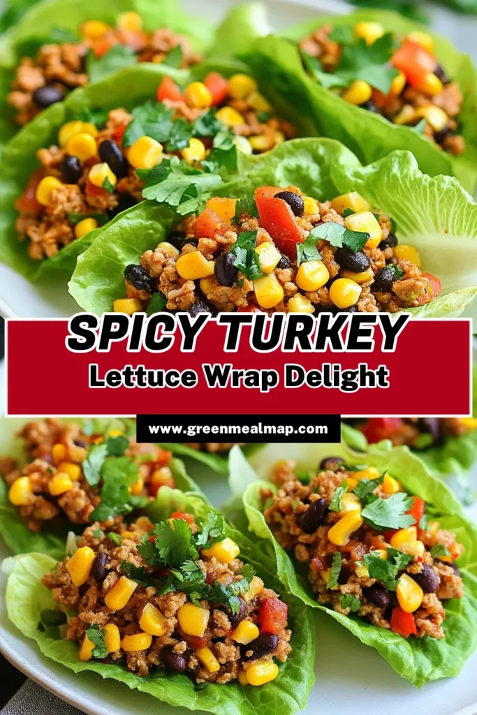 Discover a delicious twist on dinner with these Cajun turkey lettuce wraps! This healthy turkey wrap recipe combines spicy ground turkey, sweet bell peppers, and black beans all wrapped in crisp lettuce for a refreshing, low-carb meal. Perfect for easy Cajun recipes that your family will love, these ground turkey lettuce wraps are a quick and satisfying option. Try this simple recipe tonight and indulge in flavor! Save now for later! #CajunTurkeyLettuceWraps #HealthyEating #LowCarbMeals #EasyRecipes