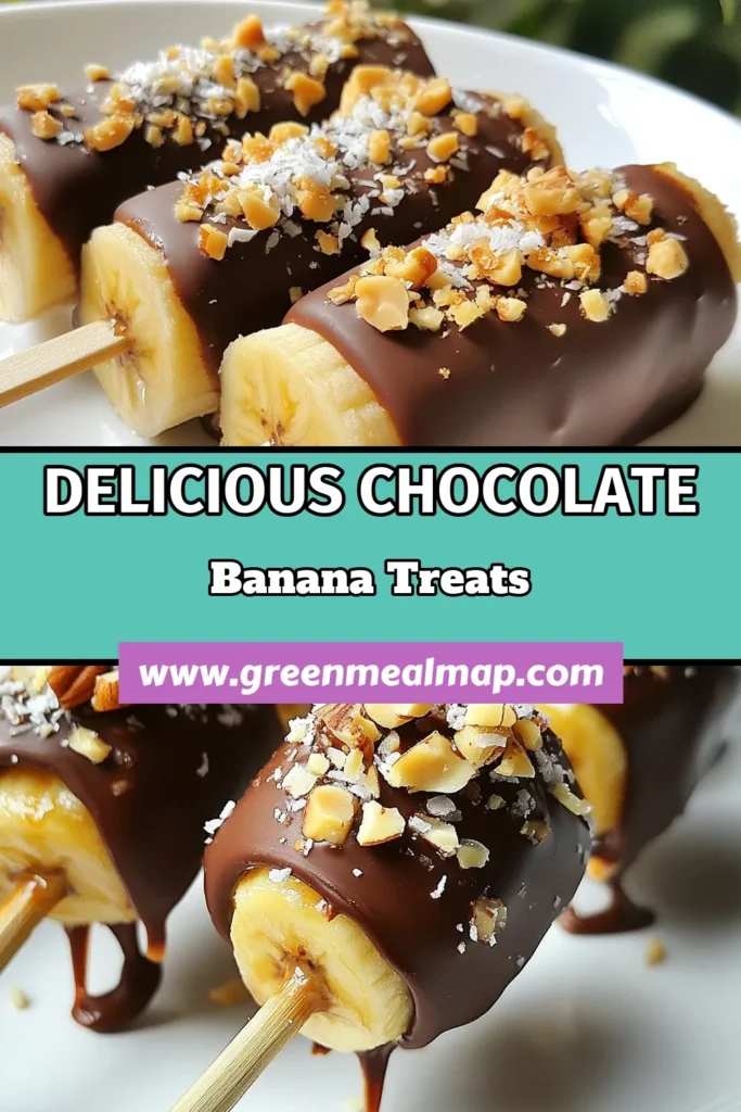 Treat yourself to delicious Chocolate Peanut Butter Banana Pops, the perfect no-bake dessert pops that everyone will love! These easy frozen banana treats combine creamy peanut butter and rich dark chocolate for a healthy chocolate banana recipe that's simple to make. Ideal for kids and adults alike! Try making these homemade chocolate banana pops today for a fun and nutritious snack. Save this recipe for your next dessert inspiration! #ChocolatePeanutButter #FrozenTreats #HealthyDessert #NoBakeRecipe