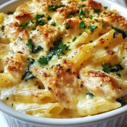 Cajun Chicken Alfredo Bake Flavorful Comfort Meal