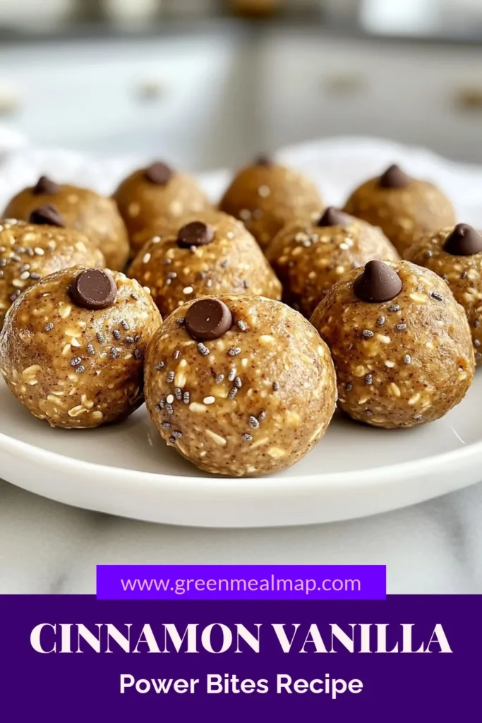 Discover the perfect snack with these Cinnamon Vanilla Protein Balls! Packed with flavor and nutrition, these no-bake protein balls are a must-try. Create healthy protein bites using rolled oats, nut butter, and vanilla protein powder, infused with warm cinnamon. Ideal as a vanilla protein snack or oatmeal energy balls, they make a delicious on-the-go treat. Try the recipe today and fuel your day! #ProteinBalls #HealthySnacks #NoBake #EnergyBites