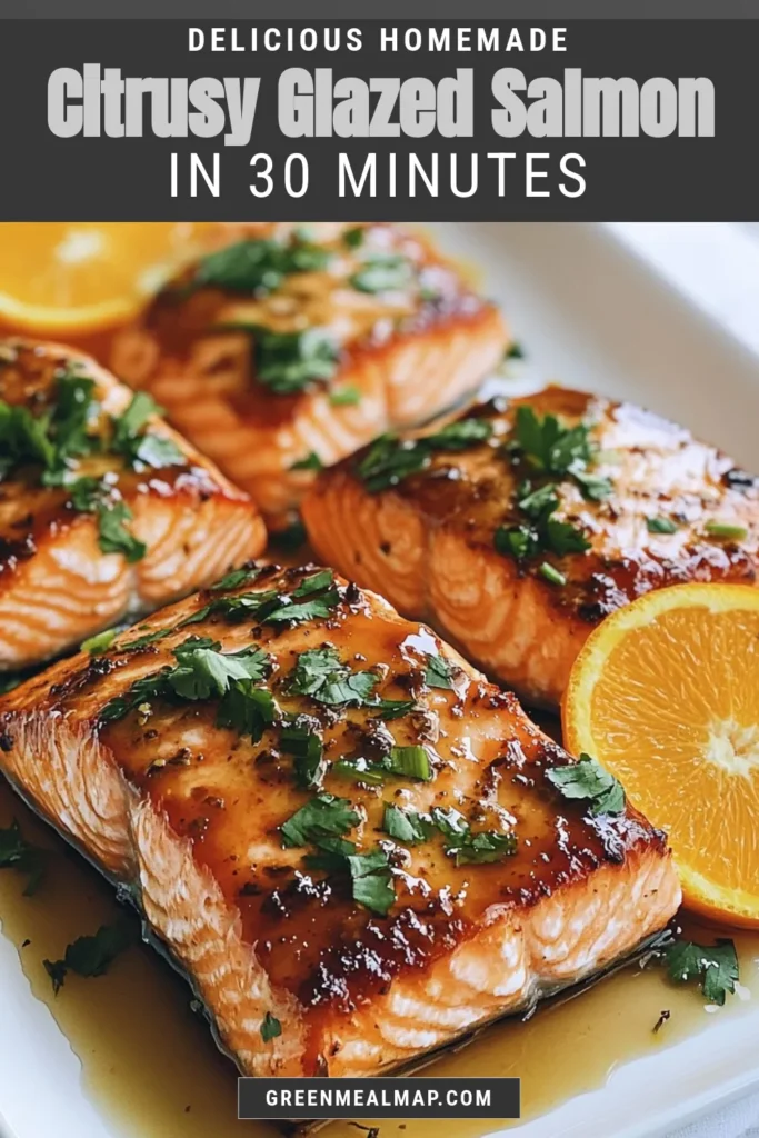 Discover the ultimate Orange Glazed Salmon recipe that will elevate your dinner tonight! This easy salmon recipe features a delicious citrus salmon marinade, combining fresh orange juice and zest for a healthy twist. Perfectly baked, this baked salmon recipe is a winner for busy weeknights or special occasions. Don’t miss out on this flavorful dish that everyone will love. Save this post for your go-to healthy salmon dishes! #OrangeGlazedSalmon #EasySalmonRecipes #HealthyDinner #BakedSalmonRecipe