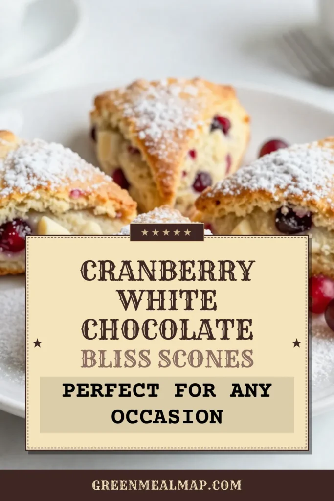 Indulge in these delightful cranberry white chocolate scones, the perfect treat for your fall baking adventures. This easy scone recipe combines tart cranberries and sweet white chocolate chips for a delicious homemade treat. Whether you're a baking pro or a beginner, these homemade scones with cranberries will impress everyone. Don’t miss out on this delicious white chocolate chip scone recipe! Try it today! #CranberryScones #FallBaking #SconeRecipe #HomemadeScones