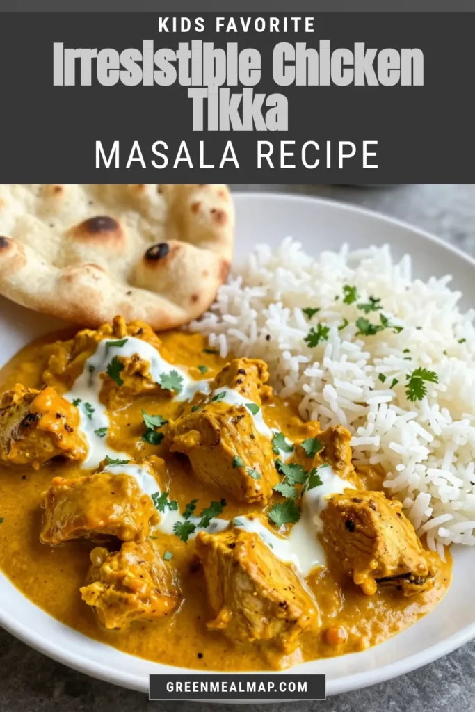 Discover the ultimate Chicken Tikka Masala recipe that will transport your taste buds to India! This easy chicken tikka masala combines tender chicken thighs marinated in rich spices and cooked in a creamy tomato sauce. Perfect for anyone looking to savor authentic chicken tikka masala. Ideal for weeknight dinners or special occasions, this savory chicken recipe is a must-try. Click to save and make this Indian chicken curry tonight! #ChickenTikkaMasala #SavoryChicken #IndianCurry #EasyRecipe