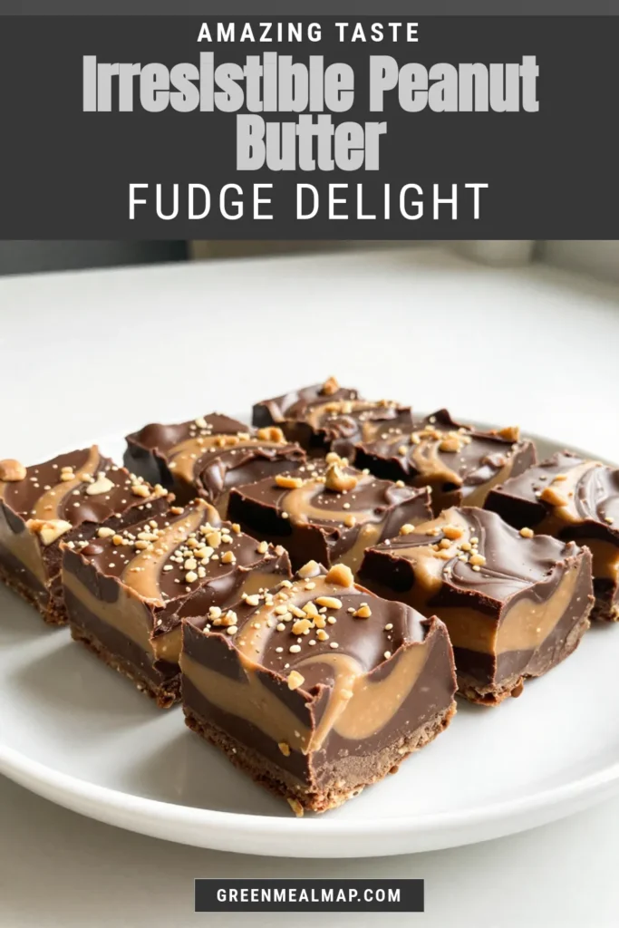 Indulge in this delightful Chocolate Peanut Butter Swirl Fudge, the ultimate easy fudge recipe perfect for all occasions! This no-bake fudge dessert features a creamy chocolate fudge base swirled with rich peanut butter, making it an irresistible treat. With just a few ingredients, you'll create delicious Halloween treats recipes that everyone will love. Try this simple recipe today! Save and share your delicious creations! #ChocolatePeanutButterFudge #NoBakeDessert #FudgeRecipes #HalloweenTreats
