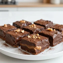 - 2 cups milk chocolate chips - 1 cup creamy peanut butter - 1/2 cup unsweetened cocoa powder - 1/4 cup sweetened condensed milk - 1 teaspoon vanilla extract - Pinch of salt The main ingredients create a rich and creamy fudge. Milk chocolate chips offer sweet flavor. Creamy peanut butter gives a smooth texture and nutty taste. Unsweetened cocoa powder deepens the chocolate flavor. Sweetened condensed milk adds sweetness and creaminess. Vanilla extract enhances the overall taste. A pinch of salt balances all the flavors. - Chopped peanuts - Drizzle of melted chocolate Optional toppings can elevate your fudge. Chopped peanuts add a crunchy texture. A drizzle of melted chocolate looks beautiful and tastes great. You can mix and match toppings based on your mood. Enjoy making this treat your own! {{ingredient_image_1}} - Line an 8x8-inch baking dish with parchment paper. - Make sure to leave some paper hanging over the sides. - Gather all your ingredients and measure them out. This helps keep things neat. - Place the milk chocolate chips in a medium saucepan. - Melt the chips over low heat. Stir continuously until the chocolate is smooth. - Once melted, remove the pan from the heat. - Stir in the creamy peanut butter. Mix until fully combined. - Add the unsweetened cocoa powder and sweetened condensed milk. - Add the vanilla extract and a pinch of salt. - Mix the entire mixture until it is completely smooth. - Pour the mixture into the lined baking dish. - Use a spatula to smooth out the top. - If you want, sprinkle chopped peanuts on top for extra crunch. - Place the fudge in the refrigerator. Let it chill until set, about 2 hours. - Once firm, lift the fudge out using the parchment paper. - Cut it into squares for serving. Enjoy your delicious treat! To get a smooth fudge, always melt chocolate on low heat. High heat can burn the chocolate. Stir often while melting. This helps to mix the chocolate evenly. Once melted, quickly mix in the peanut butter until it blends well. If you see lumps, keep stirring until it's smooth. You can try different flavors in your fudge. Add a pinch of cinnamon for warmth. You can also try adding a bit of sea salt on top. This makes the sweet taste pop! For toppings, consider using crushed nuts or colorful sprinkles. They add a fun look and crunch to your fudge. Serve fudge squares on a nice plate. You can drizzle melted chocolate on top for flair. Pair these treats with a cold glass of milk or coffee. They make a great snack for any time of day. You can even cut them into fun shapes for parties! Pro Tips Use Quality Chocolate: Opt for high-quality milk chocolate chips for the best flavor and smooth texture in your fudge. Cool Thoroughly: Ensure the fudge is completely set in the refrigerator, which enhances its texture and makes cutting easier. Experiment with Mix-ins: Feel free to add ingredients like mini marshmallows or dried fruit to customize your fudge. Storage Tips: Keep the fudge in an airtight container in the refrigerator to maintain its freshness for up to two weeks. {{image_2}} You can change the chocolate in your fudge for fun twists. - Dark chocolate fudge version: Use dark chocolate chips for a richer taste. Dark chocolate adds depth and pairs well with peanut butter. - White chocolate option: Swap in white chocolate chips for a sweeter fudge. This version tastes like a creamy treat and looks beautiful. You can also play with the nut flavors in your fudge. - Replacing peanut butter with almond or cashew butter: Almond or cashew butter can give your fudge a different taste. Both options are creamy and add unique flavors. - Adding different nuts or seeds: Try mixing in chopped almonds, walnuts, or sunflower seeds. These add crunch and extra nutrients to your fudge. Adding special flavors can make your fudge even better. - Adding a dash of coffee or espresso: A little coffee can enhance the chocolate flavor. Just a teaspoon can make a big difference. - Infusing with flavored extracts: You can add vanilla, almond, or even mint extract. These flavors mix well with chocolate and peanut butter for a tasty surprise. To keep your fudge fresh, store it in the fridge. Place it in an airtight container. This helps prevent it from drying out. If you don’t have an airtight container, cover a dish tightly with plastic wrap. Both methods work well, but airtight containers are best. You can freeze fudge if you want to save some for later. Cut it into squares first. Wrap each piece in plastic wrap, then place them in a freezer bag. Make sure to remove as much air as you can. To thaw, simply take out a piece and let it sit in the fridge overnight. This keeps the fudge creamy and tasty. In the fridge, this fudge stays fresh for about two weeks. After that, it may start to lose flavor and texture. Watch for signs that it has gone bad. If you see any discoloration or it smells off, it’s best to throw it away. Always trust your senses when checking for freshness. Fudge typically takes about 2 hours to set in the fridge. You want it firm enough to hold its shape. If you want to be sure, leave it in for a bit longer. The cooler it gets, the better it will slice. Yes, you can use other nut butters. Almond, cashew, or sunflower butter all work well. Each type will change the taste and feel of the fudge. Almond butter gives a milder flavor, while sunflower adds a unique twist. To cut fudge neatly, use a sharp knife. First, warm the knife under hot water, then dry it. This helps create clean cuts. Always cut the fudge when it is fully set. You can make squares or rectangles, whatever you prefer! You can substitute with coconut cream or a mix of milk and sugar. This will give you a creamy texture. You can also use yogurt for a tangy taste, but it might change the fudge's texture slightly. Absolutely! Feel free to mix in mini marshmallows, nuts, or chocolate chips. You can even try cookie crumbs for extra crunch. Just be careful not to overload the fudge. A little goes a long way, and you want to keep it smooth and tasty! This blog post covered making delicious fudge with simple ingredients like chocolate and peanut butter. We explored helpful steps for melting, mixing, and setting your fudge. Tips can enhance its texture and flavor. You can even customize it with various chocolates and nut alternatives. Proper storage keeps your fudge fresh longer. Whether serving or sharing, follow these steps for great results. Enjoy your sweet treat with friends and family!